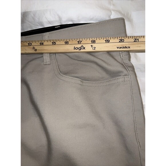 Calvin Klein Men's Stretch Tech 5-Pocket Pant Khaki Tan 40 x 32 Stretch Waist - Picture 12 of 16